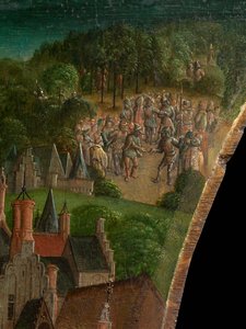 Conquête de Jérusalem par Titus (prédelle)