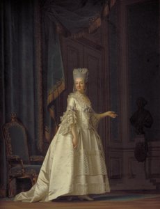 La reine douairière Juliane Marie de Danemark - Vigilius Eriksen