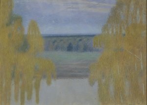 Automne, 1905 - Viktor Elpidiforovich Borisov Musatov