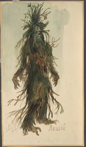 Leshy. Conception de costume pour l