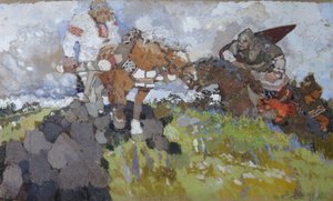 Mikoula Selyaninovitch, 1917