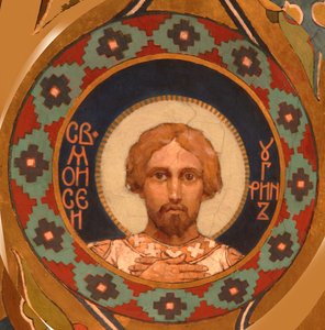 Saint Moïse le Hongrois, 1885-1896 - Viktor Mikhaylovich Vasnetsov
