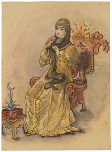 La princesse qui ne souriait jamais Nesmeyana, 1896 - Viktor Mikhaylovich Vasnetsov