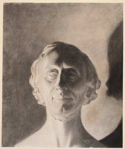 Buste de H.C. Andersen par H.W. Bissen