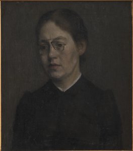 La peintre Elisabeth Wandel - Vilhelm Hammershøi
