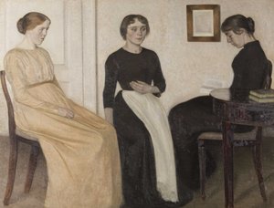 Trois jeunes femmes, 1888