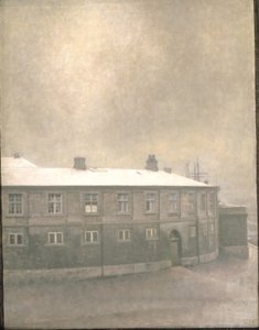 Une aile du palais de Christiansborg - Vilhelm Hammershøi