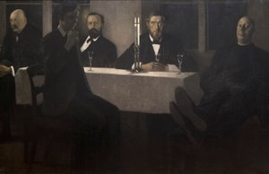 Cinq portraits - Vilhelm Hammershoi