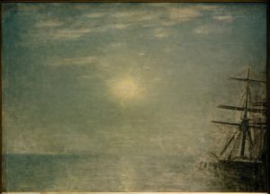 Soleil sur la mer - Vilhelm Hammershoi