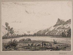 Région montagneuse au Tyrol - Vilhelm Kyhn