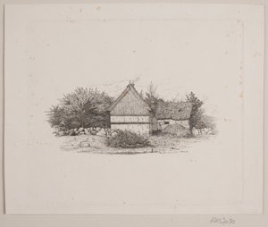 Une maison de paysan - Vilhelm Kyhn