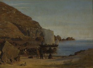 Formation sur Bornholm - Vilhelm Kyhn