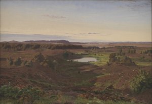 Paysage dans le nord de la Zélande. Après-midi - Vilhelm Kyhn