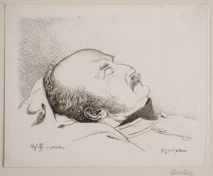 Olaf Rye comme cadavre - Vilhelm Kyhn