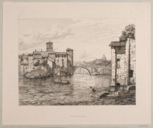 Partie près de Ponte Rotto à Rome