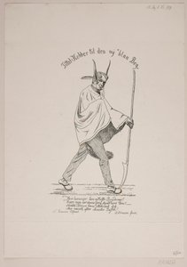 Portrait satirique - Vilhelm Kyhn