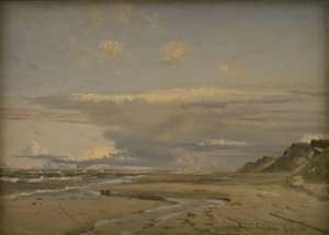 La plage de Kandestederne, Jutland occidental