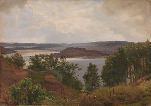 Les lacs à Laven près de Silkeborg