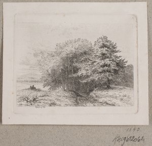 Udkant af en skov - Vilhelm Kyhn