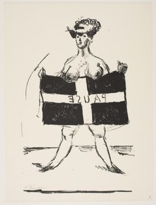 Feuille de "Klingens Kunstnermappe Nr. 2"