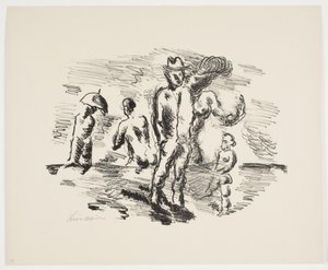 Feuille de "Klingens Kunstnermappe Nr. 2"