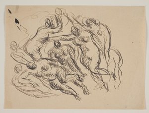 Composition avec sept femmes nues - Vilhelm Lundstrøm