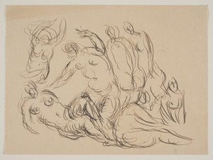 Composition avec sept femmes nues - Vilhelm Lundstrøm