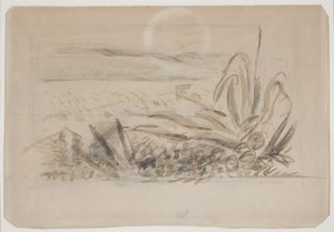 Paysage avec agave. Sud de la France - Vilhelm Lundstrøm