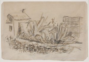 Paysage avec maison à gauche, sud de la France - Vilhelm Lundstrøm