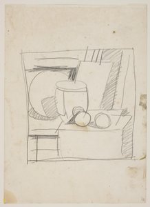 Nature morte avec cruche et pommes - Vilhelm Lundstrøm