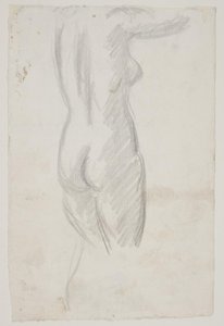Modèle féminin debout - Vilhelm Lundstrøm