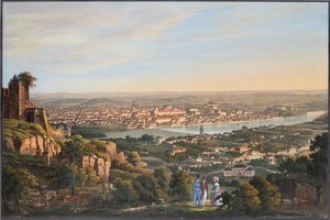 Letna, vers 1830 - Vincenc Morstadt