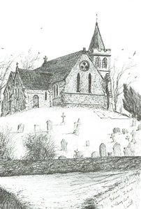 Église de Sainte Marie la Vierge, Brook, I.O.W., 2009 - Vincent Alexander Booth
