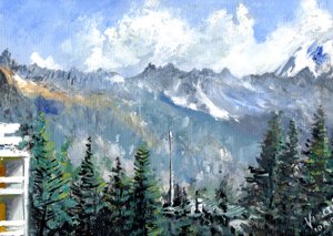 Skyline de Crans, 2011 - Vincent Alexander Booth