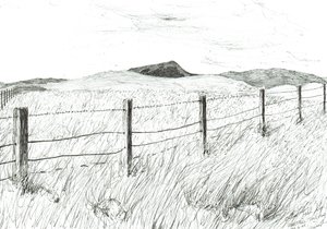 Culter Fell depuis Hartfell, 2005 - Vincent Alexander Booth