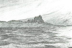 Château de Duart depuis le ferry