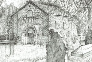 Vieille église, Prestbury, 2009 - Vincent Alexander Booth