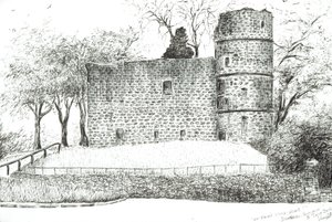 Ruine à Strathaven, 2012 - Vincent Alexander Booth
