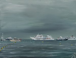 Navires et bateaux à Cannes, 2014