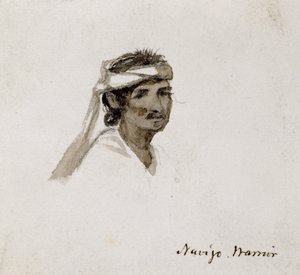 Guerrier Navajo, 1869-1871 - Vincent Colyer