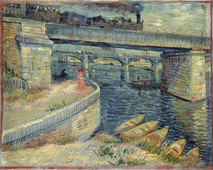 Ponts sur la Seine à Asnières, 1887 - Vincent van Gogh