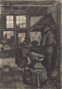 Forge, 1882 - Vincent van Gogh