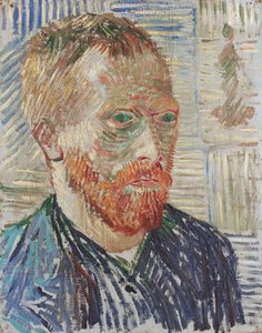 Autoportrait avec estampe japonaise, 1887