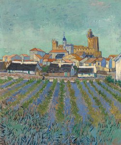 Vue de Saintes-Maries-de-la-Mer, 1888 - Vincent van Gogh