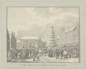 Révolution à Haarlem, 19 janvier 1795 - Vincent Jansz. van der Vinne