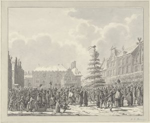 Révolution à Haarlem, 19 janvier 1795 - Vincent Jansz. van der Vinne