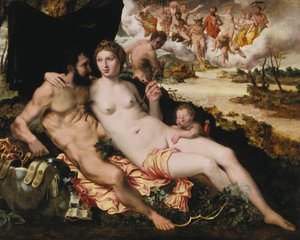 Mars et Vénus, milieu du XVIe siècle