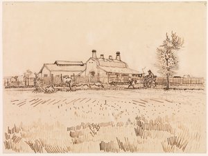 Une usine de tuiles, 1888 - Vincent van Gogh