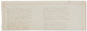 Manuscrit autographe, transcriptions de textes bibliques en néerlandais - Vincent van Gogh