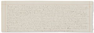 Manuscrit autographe, transcriptions de textes bibliques en anglais - Vincent van Gogh